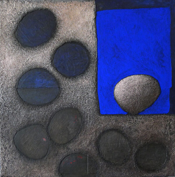 THE LETHE RIVER | Mixed media on canvas | 50x50cm | 2016
